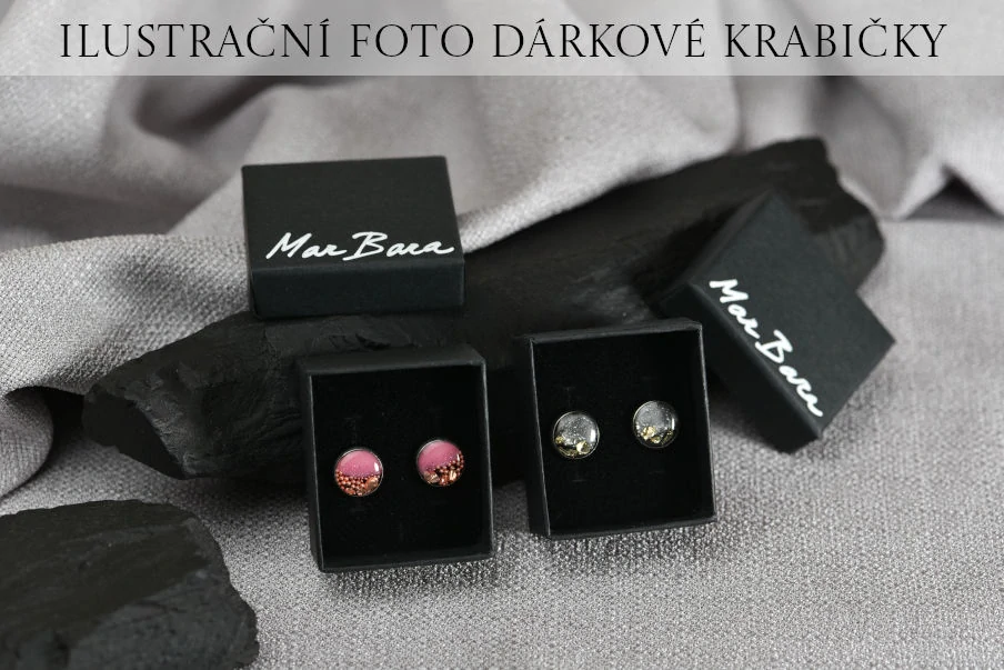 Šedo-zlaté náušnice s kamínky, kolo